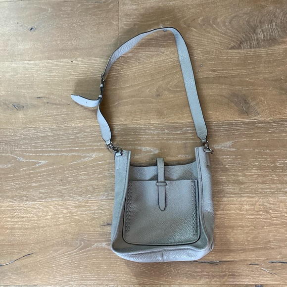 REBECCA MINKOFF Crossbody Light Gray Leather - Picture 2 of 8